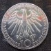 Germany 10 Deutsche Mark 100th Anniversary - Death of Carl Zeiss 1988